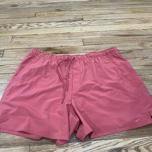 Nike Coral Red Mens Training Shorts